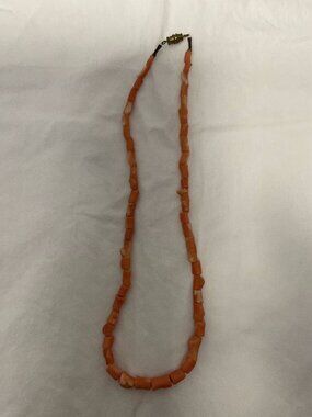 Coral Bead Necklace